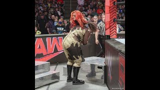 RAW 3.18.24 - Becky Lynch vs. Nia Jax - Last Woman Standing Match (1\/2)