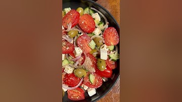 Greek Salad (With Feta Cheese)