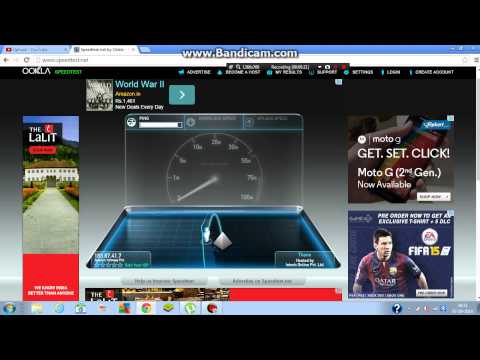How to check internet speed using OOKLA speedtest