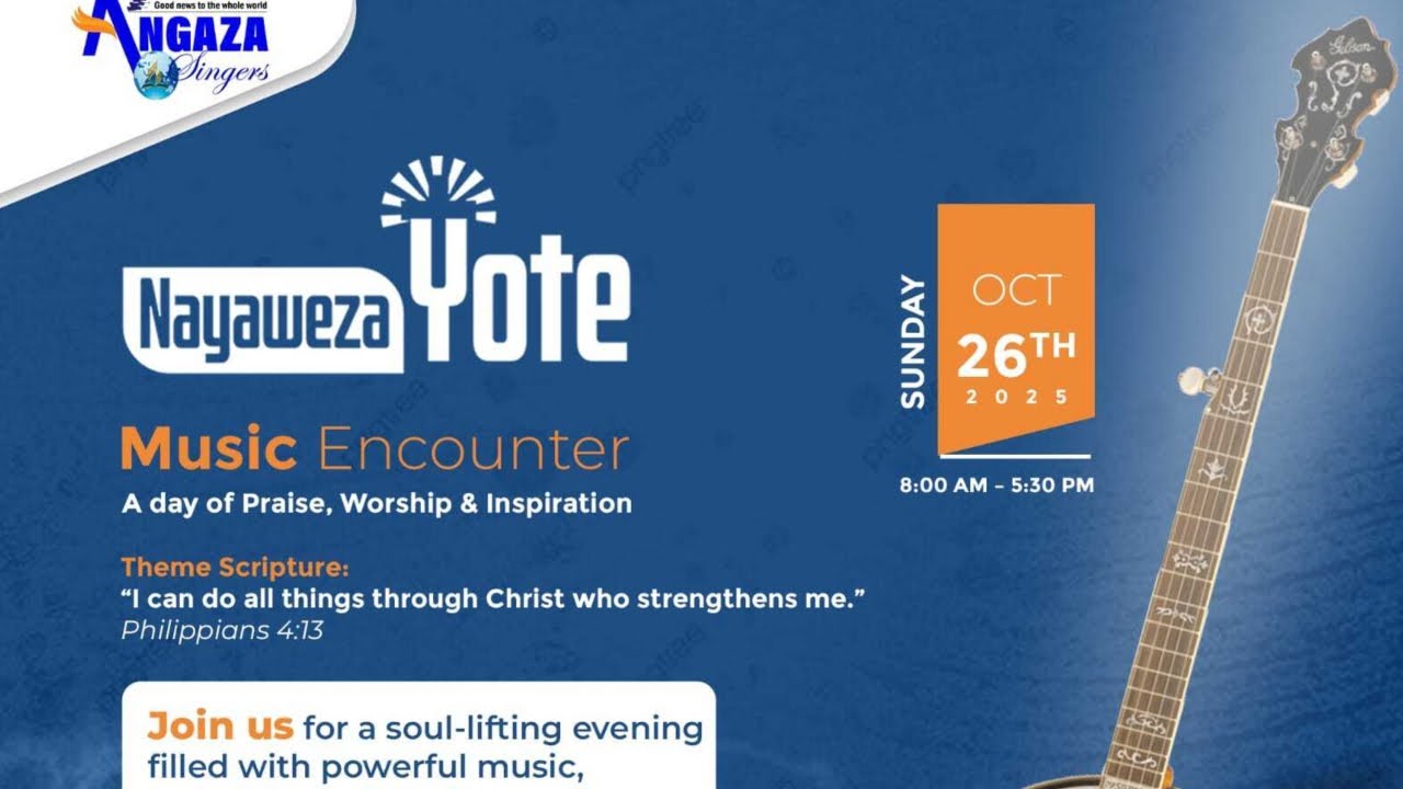 Nayaweza Yote | Music Encounter | Angaza Singers