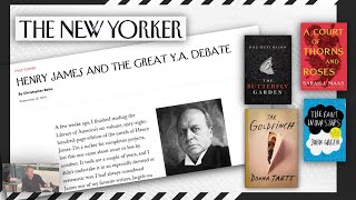 On adult taste, Y.A., and the art of conversation 