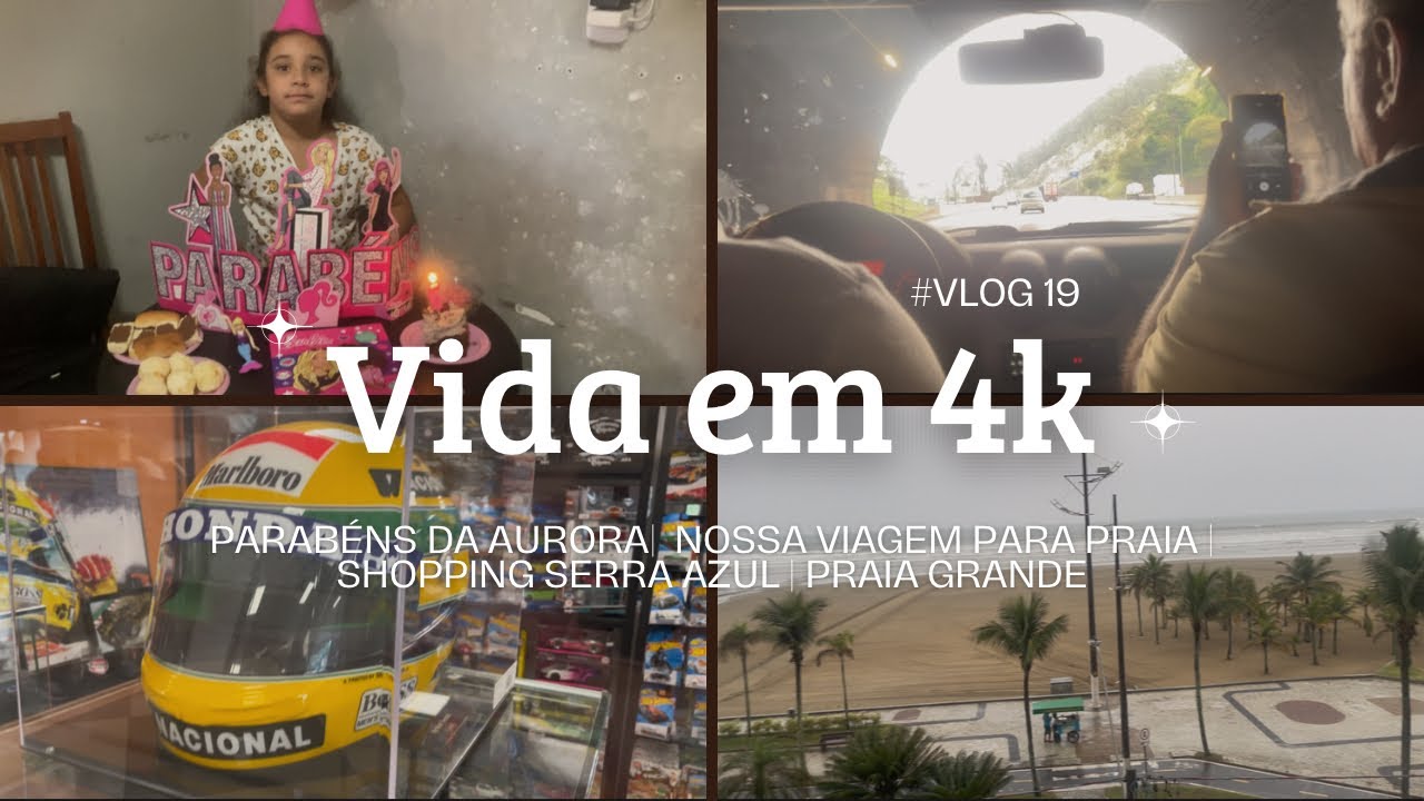 VAMOS PARA PRAIA GRANDE REALIZAR O DESEJO DE ANIVERSÁRIO DA AURORA ...