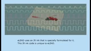 Authentic eLEAD product - infrared barcode