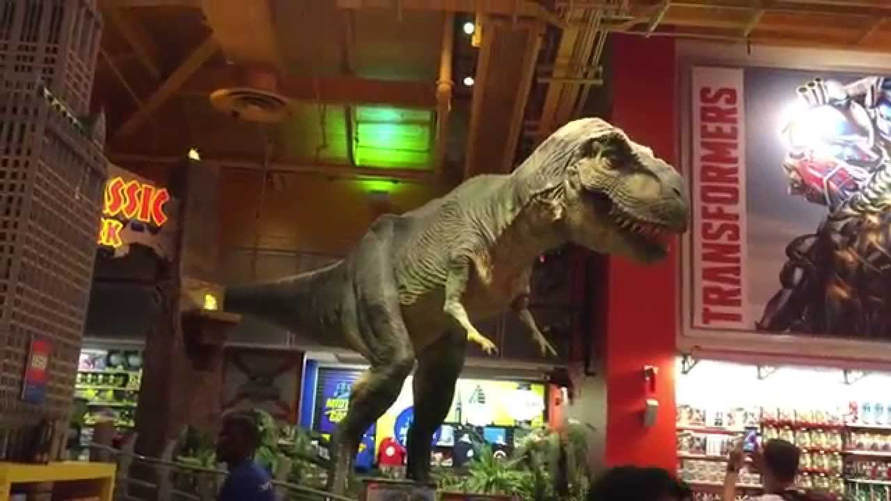 t rex jurassic world toys r us