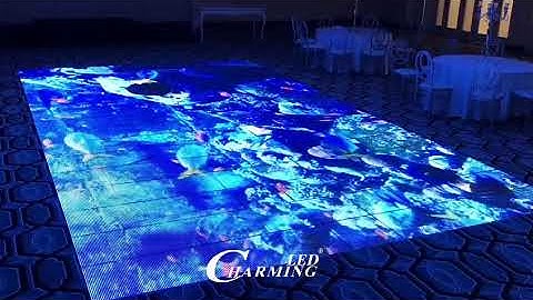 CHARMING P12.5 led dance floor project in Canada