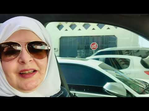 جولة في أبو ظبي شارع الشيخ زايد الأول وشارع النصر وزيارة لمكتبة  