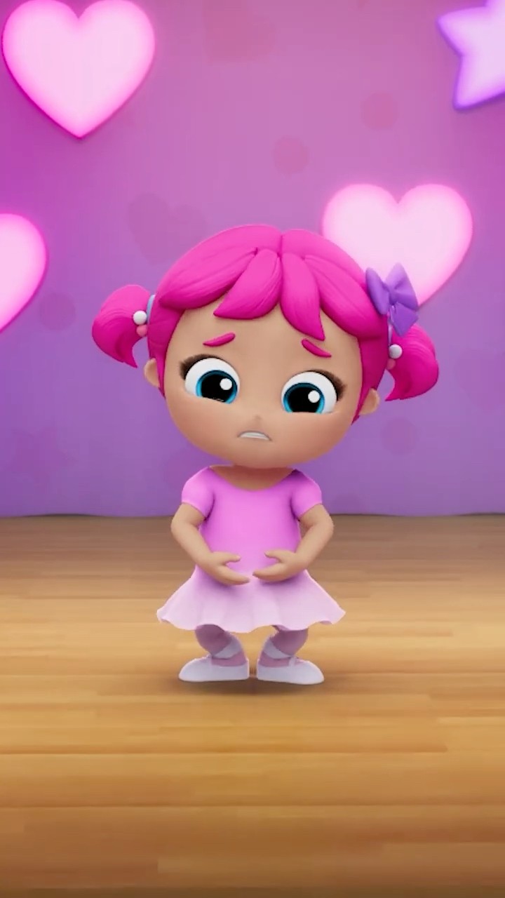 Jill's First Ballet Recital! It is never easy... #jill #nurseryrhymes #babygirl