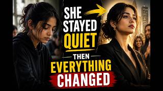 SHE STAYED QUIET… THEN EVERYTHING CHANGED