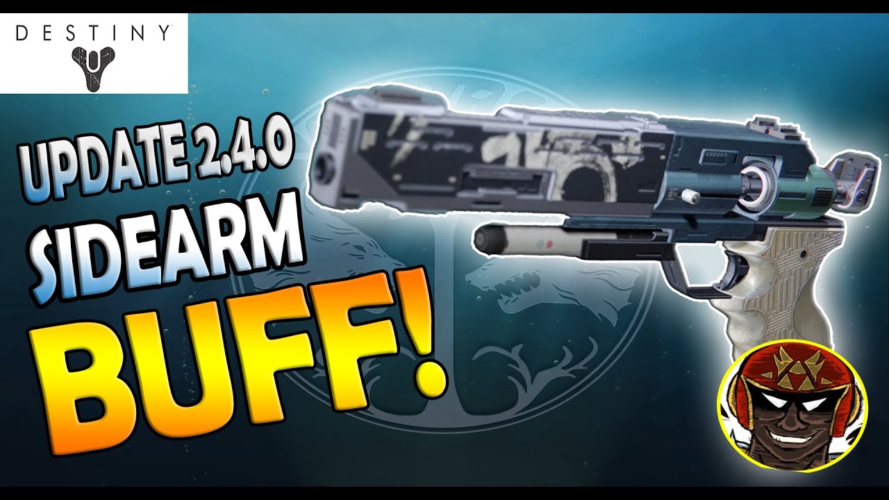 Discussing 2.4.0 Changes - Sidearms & Heavy Weapons! | Destiny PS4 |