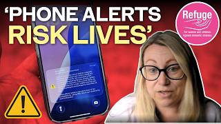 Datos Emergency phone alerts putting domestic abuse survivors' lives at risk Noticias