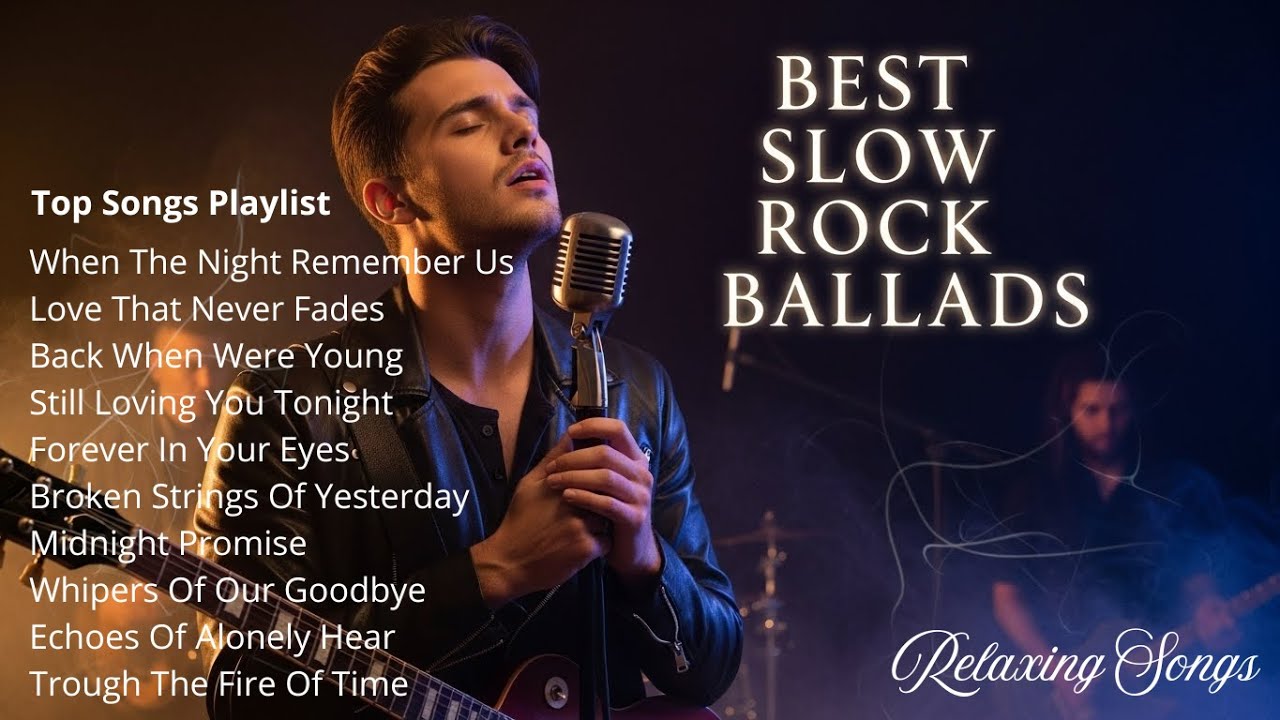 The Best  Slow Rock Songs Of The 70s, 80s,And 90s Of All Time, The Most Sought After By Music Lovers