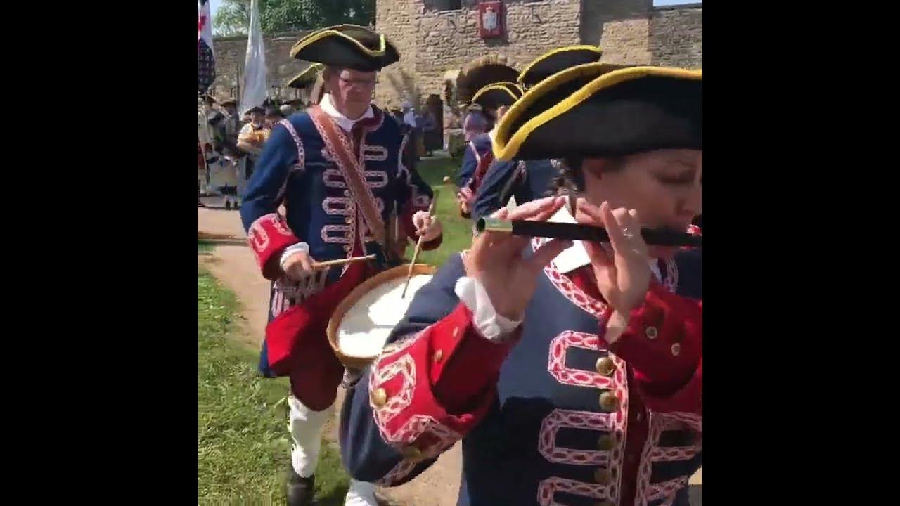 Fort De Chartres Rendezvous Opening Ceremony Parade… YouTube