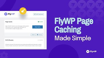 Fast Websites Start Here: FlyWP Page Caching Guide | FlyWP Helper Plugin