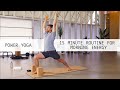 Power Yoga  | 15 Minute Routine for Morning Energy | Yoga Charge DVD Free Preview | Part 1