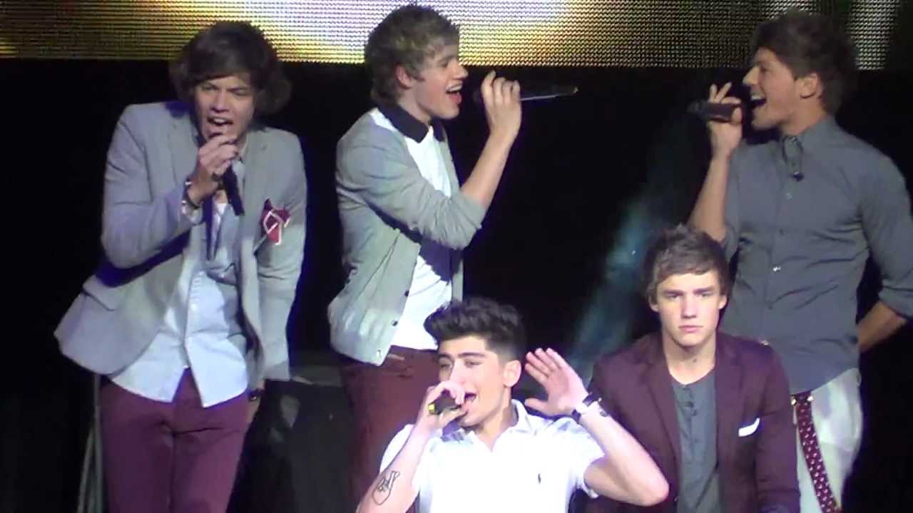 one direction up all night live tour