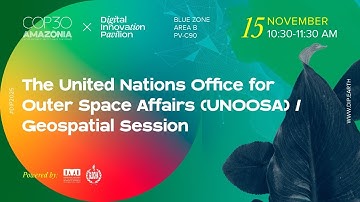 UNOOSA / Geospatial Session