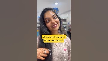 അഹാനയുടെ engagement കഴിഞ്ഞോ എന്ന് ആരാധകർ Ahaana krishna Nimish Ravi engagement #ahaanakrishna