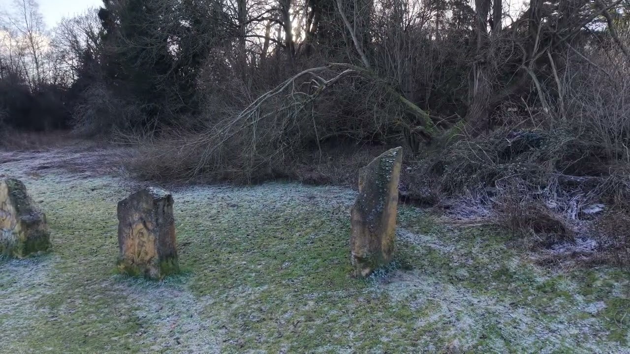 Leominster old Priory flight around drone only 