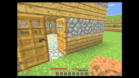 Minecraft 1.0.0: Bug Report: Double Door Open/Close Glitch