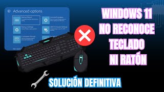 🧩 Windows 11 no detecta teclado ni ratón en modo recuperación – Solución definitiva (Octubre 2025)