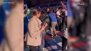 75-year-old Completes NYC Marathon as runners cheer on