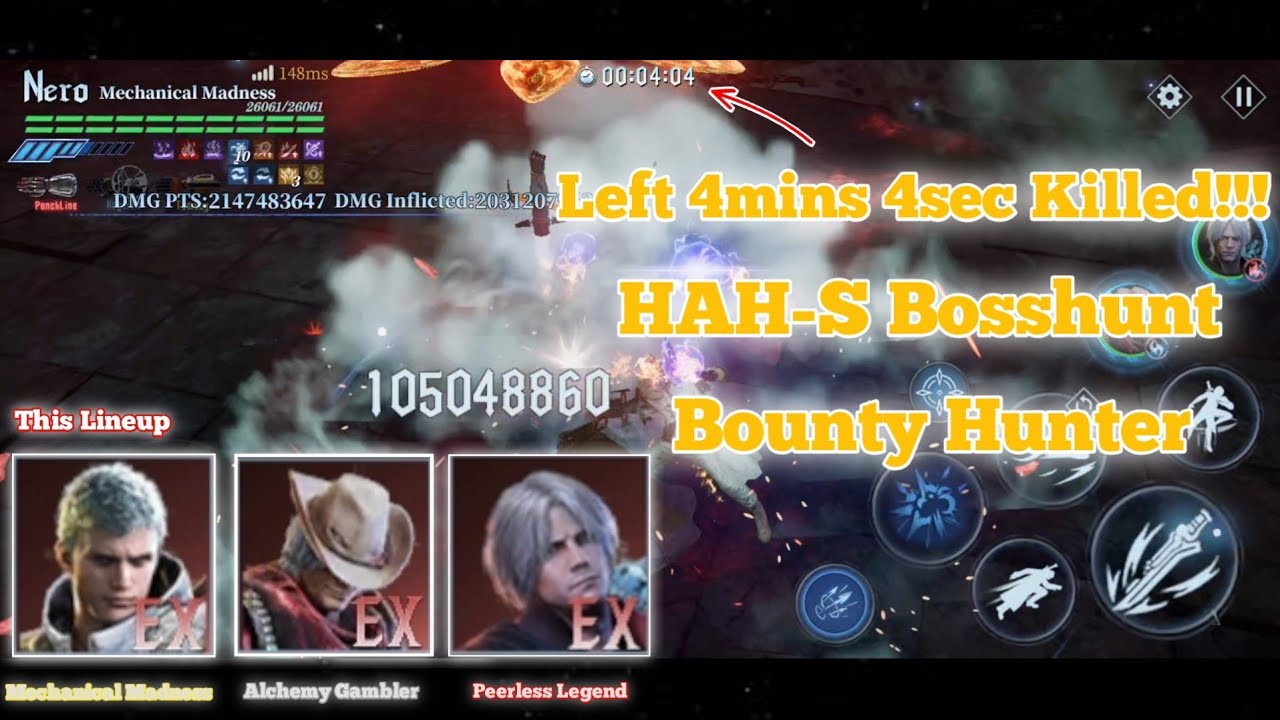 Nero Mechanical Madness Takedown Dante HAH-S BH in 56 second | Devil May Cry: Peak of Combat | ASIA