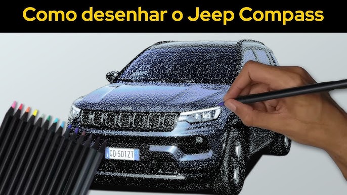 FUSCÃO PRETO REBAIXADO como desenhar (Parte 2 - Pintura Realista) 