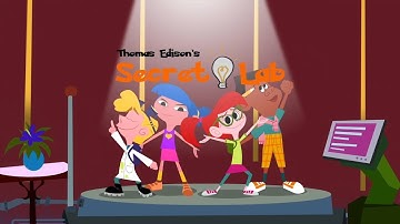 Science Cartoon for Kids Moon Rocks and Science