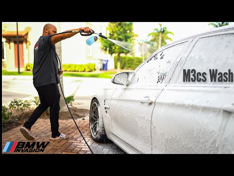 Maintenance Wash On A F80 M3cs - Tips On A Proper Wash