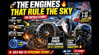 Cold War to F-35: The Untold Story of US Fighter Jet Engines