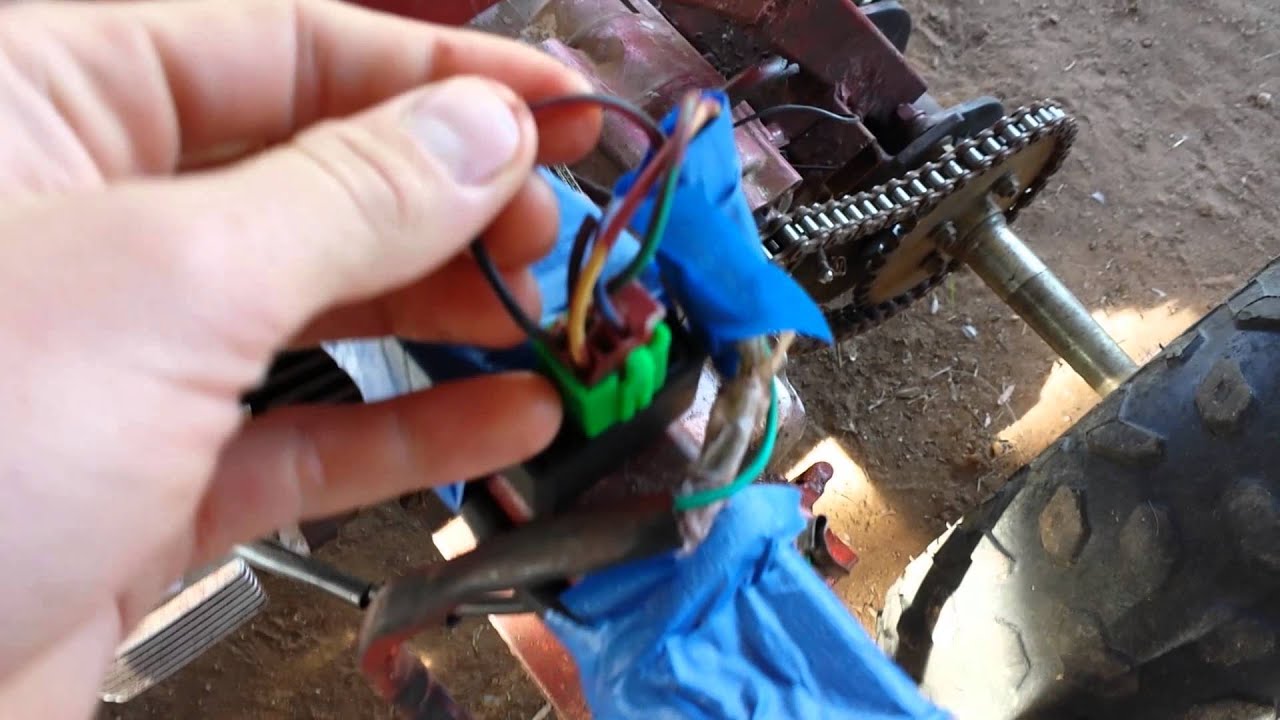 Go kart wiring made simple, easy go kart fix, how to fix go kart - YouTube