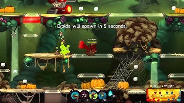 Awesomenauts Custom Games: Max droids & Critters