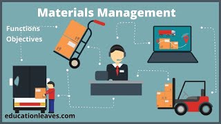 Materials Management | Functions and Objectives of Material Management