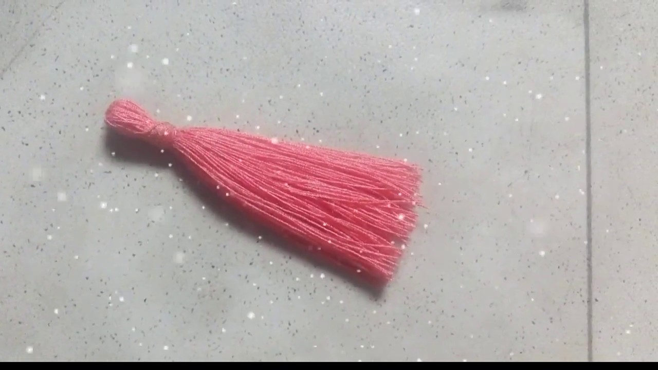 How To Make a basic Tassel || DIY Tassel || Easy Tassel Making - YouTube