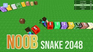 Noob Snake 2048 - CrazyGames