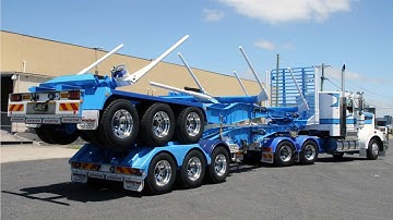 Elphinstone Easyloader B-Double Logging Trailer