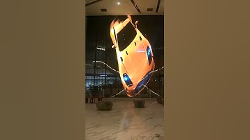 Transparent LED screen project in big shopping mall