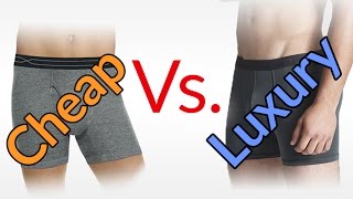 $10 Vs. $100 Underwear | Is It Worth It? | 6 Differences Between Cheap vs Luxury Undies