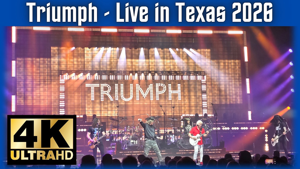 Triumph - LIVE in Irving Texas 2026 - Concert (4K) - YouTube