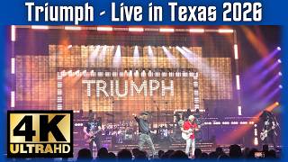 Triumph  - LIVE in Irving Texas 2026 - Concert (4K)