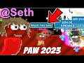 Seth saw benbarrage in paw 2023 this is what happened  growtopia