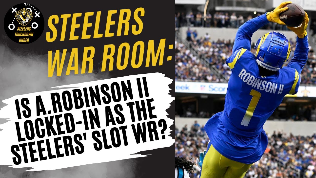 Is slot WR the best position for A.Robinson II in the Steelers’ offense