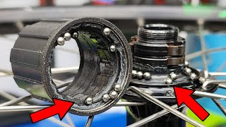 Bicycle freewheel noise. How to repair bicycle freewheel
