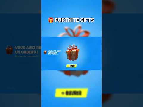 🎁 FORTNITE GIFTS ! MERCI BEAUCOUP #SHORTS #FORTNITE #TRENDING