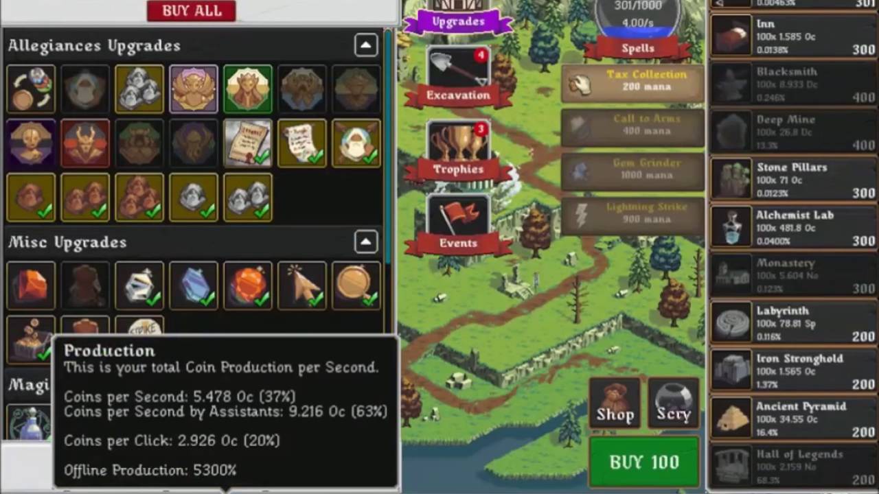 TITAN FACTION ALL UPGRADES - Realm Grinder #26