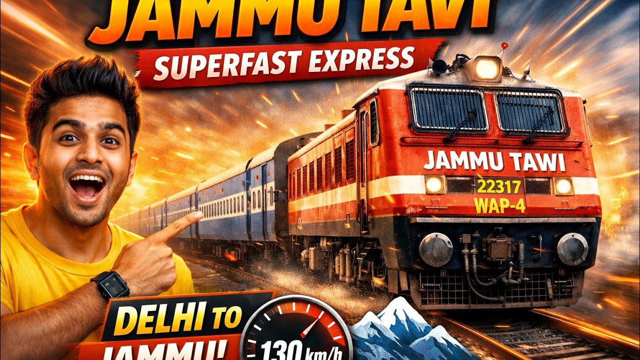 Jammu Tawi express|| Indian railways game 