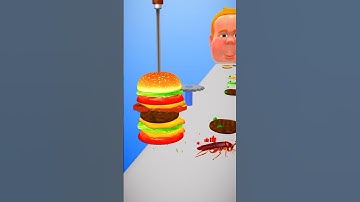 |🍔🍔🍔 burger 🍔🍔🍔|| Gameplay walkthrough Android,IOS All Level #shorts #games #funny