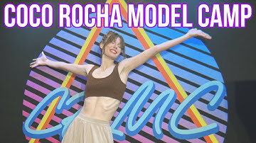 Attending COCO ROCHA MODEL CAMP- learning posing & runway from a supermodel in NYC + photoshoot vlog
