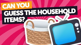 Can You Guess The HOUSEHOLD ITEMS using Emojis? Guess the Emoji Trivia Party Game screenshot 5