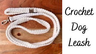 Crochet Leash Tutorial, Crochet Dog Leash Pattern, Crochet Leash Video, Crochet for Pets